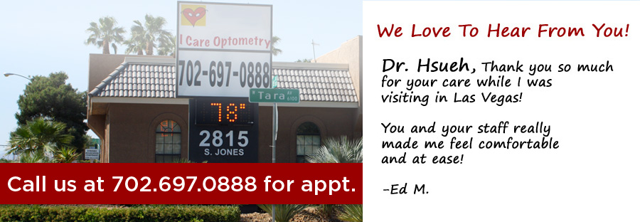 i care optometry testimonial